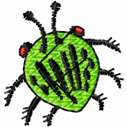 Insectes Embroidery Design 10